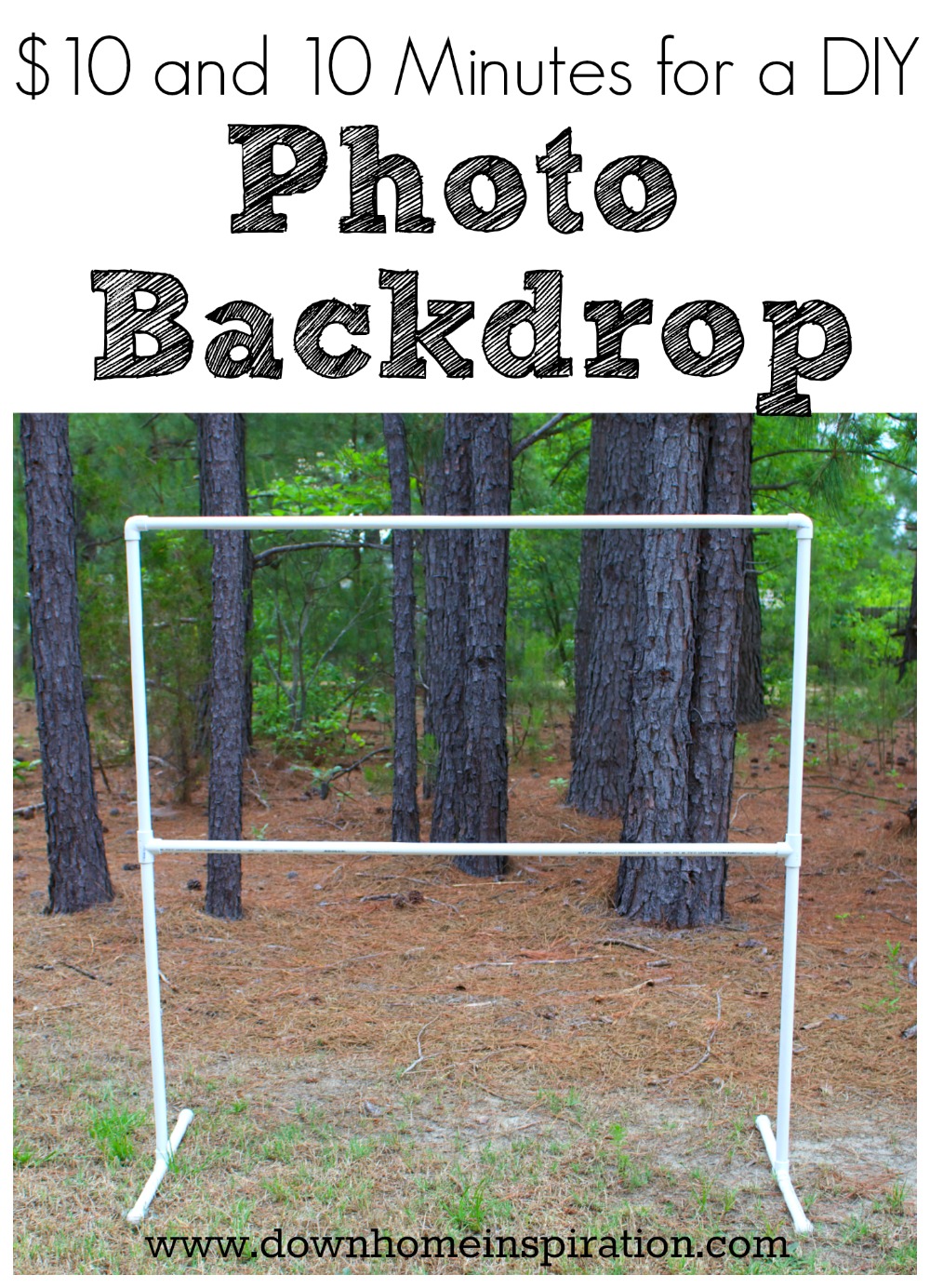 How To: Backdrop Stand Tutorial