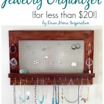 Build a Beautiful DIY Jewelry Organizer (for less than $20!)