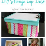 DIY Lap Desk with Hidden Storage