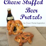 Cheese Stuffed Beer Pretzels