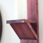 Make a Pair of DIY Wood Sconces for Less Than $6!