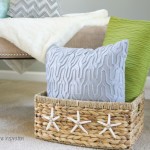 Change up Your Baskets Each Season (the super simple secret to how I made this starfish basket!)