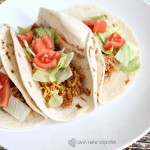 Easiest Ever 3 Ingredient Slow Cooker Chicken Tacos