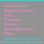 At Home HIIT Workout (No Equipment Necessary!)