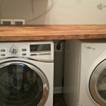 DIY Laundry Room Countertop for Under $40