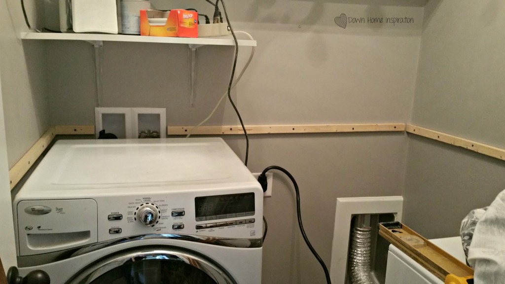 Diy Laundry Room Countertop For Under 40 Down Home Inspiration