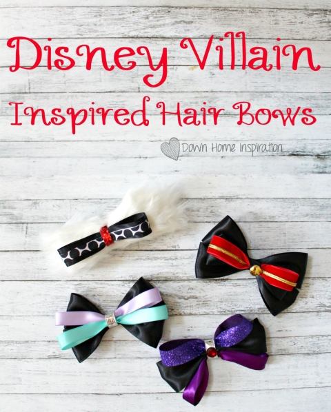 by Inspired Bows Descendants inspired hair bow 