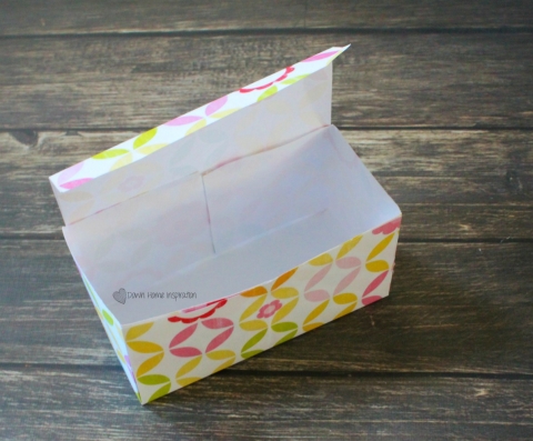 How to Use One 12x12 Paper to Make a Beautiful Paper Box - Down Home  Inspiration